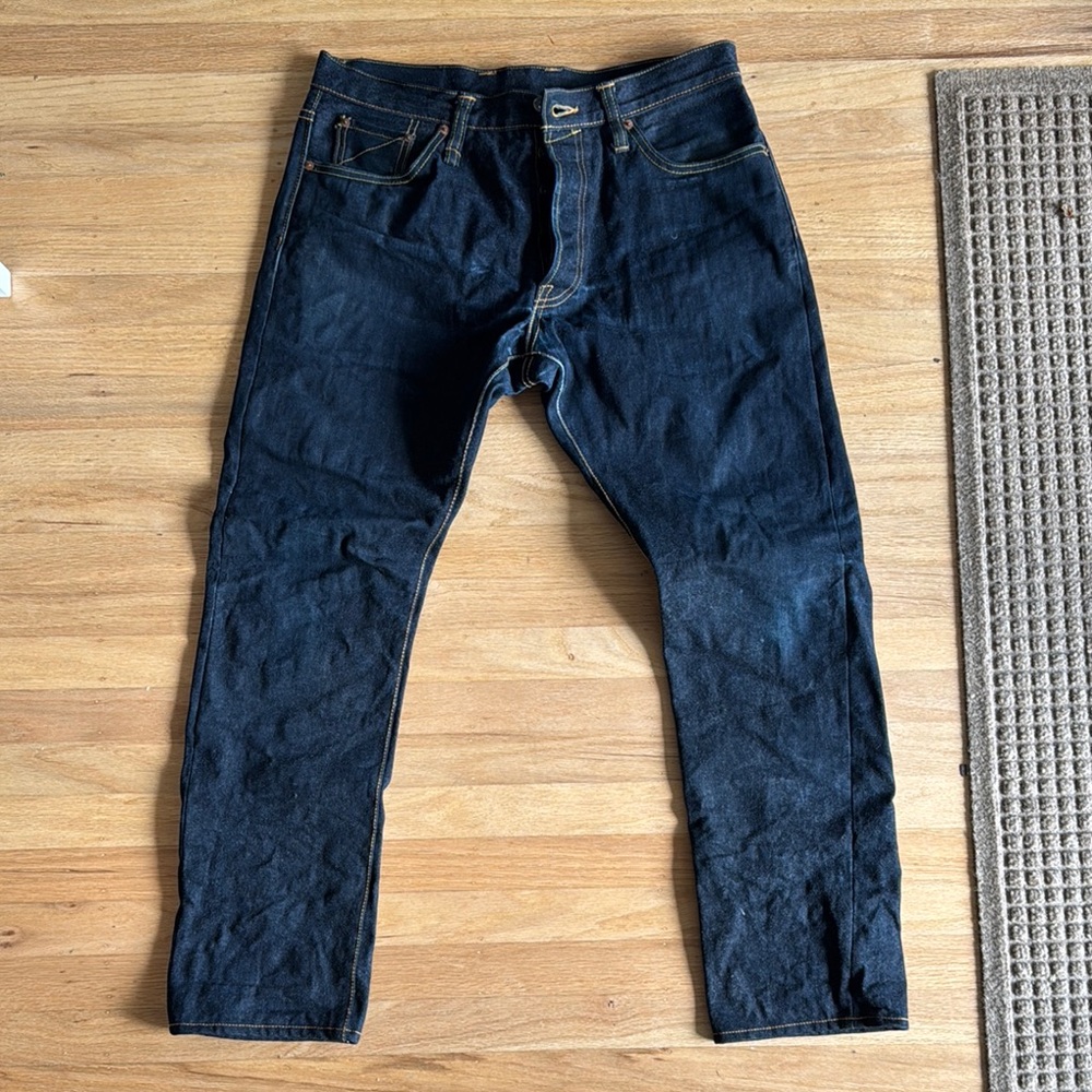 Sage Ranger IV-X Raw Denim Jeans - 2017 model, 19oz, 2-3 washes, some wear